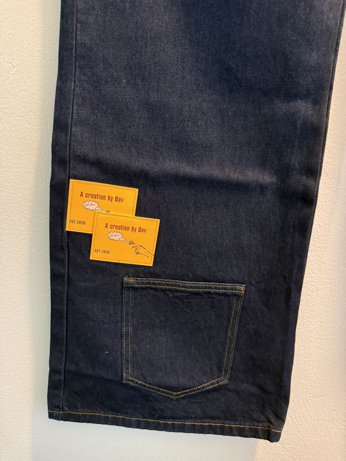 Zicmade Creationz By Dav ‘Runway’ Denim (Dark Wash) Size US 34 / EU 50 - 5 Thumbnail