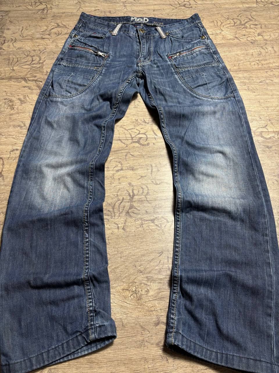 Japanese Brand M.O.D Combat VTG LGB IfSixWasNine vibe! Japan Jeans Size US 31 - 1 Thumbnail