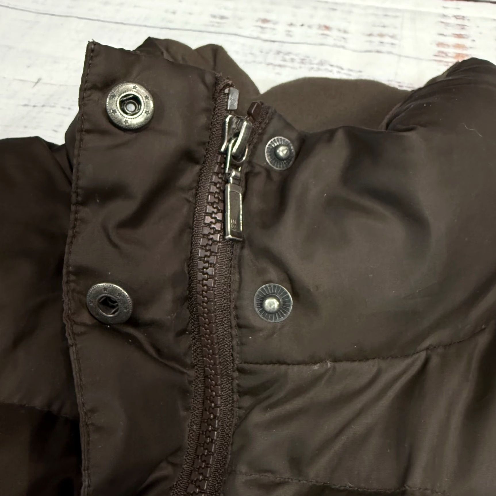 Eddie Bauer Eddie Bauer Womens Puffer Jacket Sz L Brown Down Premium Goose Down Night? Size L / US 10 / IT 46 - 7 Thumbnail