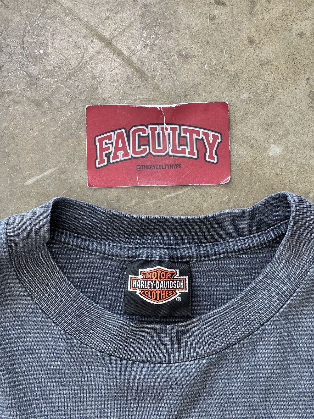 Harley Davidson × Vintage Vintage Harley Davidson Eagle Motorcycle Single Stitch XL Size US XL / EU 56 / 4 - 4 Thumbnail