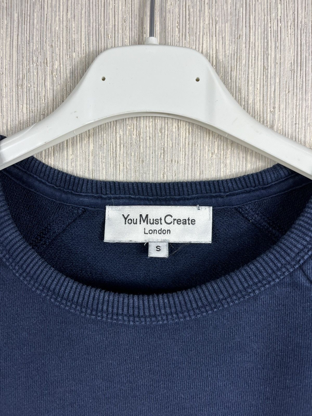 YMC YMC You Must Create basic navy y2k crewneck sweatshirt Size US S / EU 44-46 / 1 - 10 Thumbnail