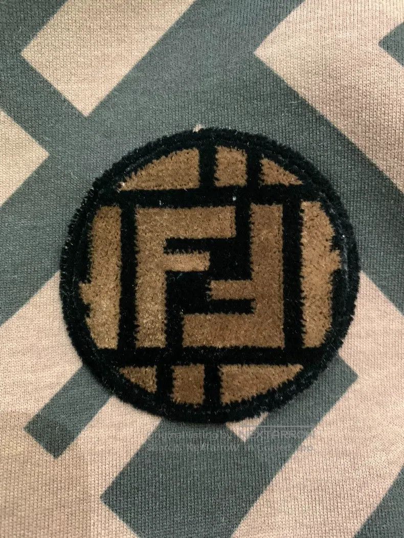 Fendi Fendi Classic Double F Old Flower Full-Print Hooded Sweats Size M / US 6-8 / IT 42-44 - 6 Thumbnail