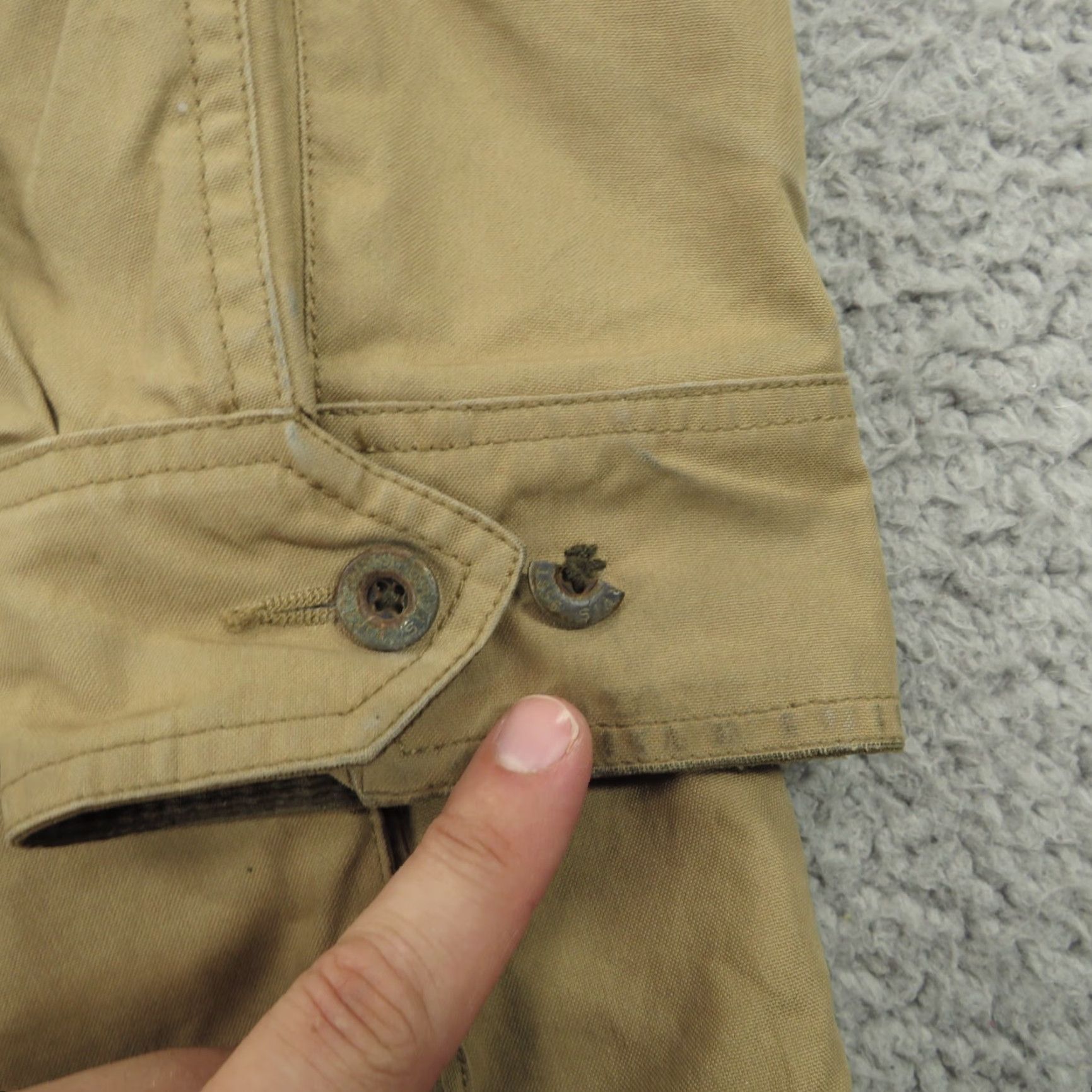 Orvis Orvis Jacket Men XL Chore Barn Shooting Patch Hunting Khaki Lined Corduroy Coat Size US XL / EU 56 / 4 - 2 Thumbnail