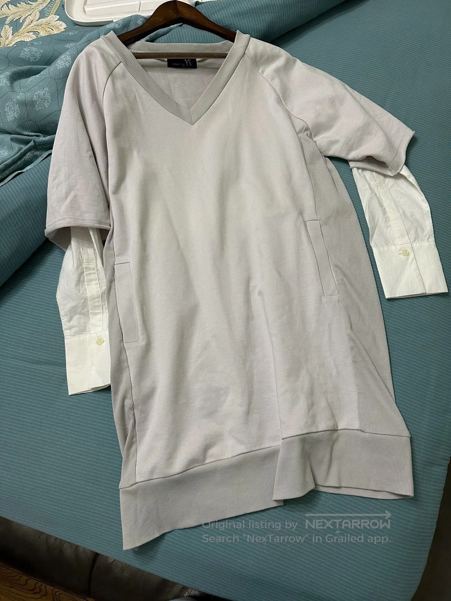 Y's Y's Yohji Yamamoto Layered Sweatshirt Dress. Size S / US 4 / IT 40 - 1 Thumbnail