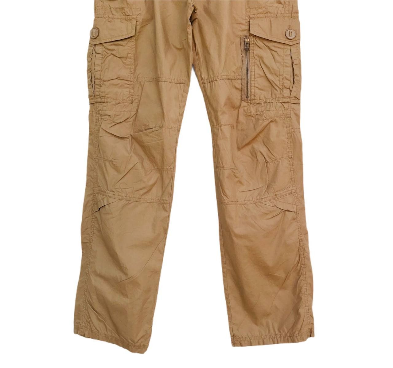 20471120 × Japanese Brand W33x32.5 Freegate cargo camel brown 7 pockets military style Size US 33 - 2 Thumbnail