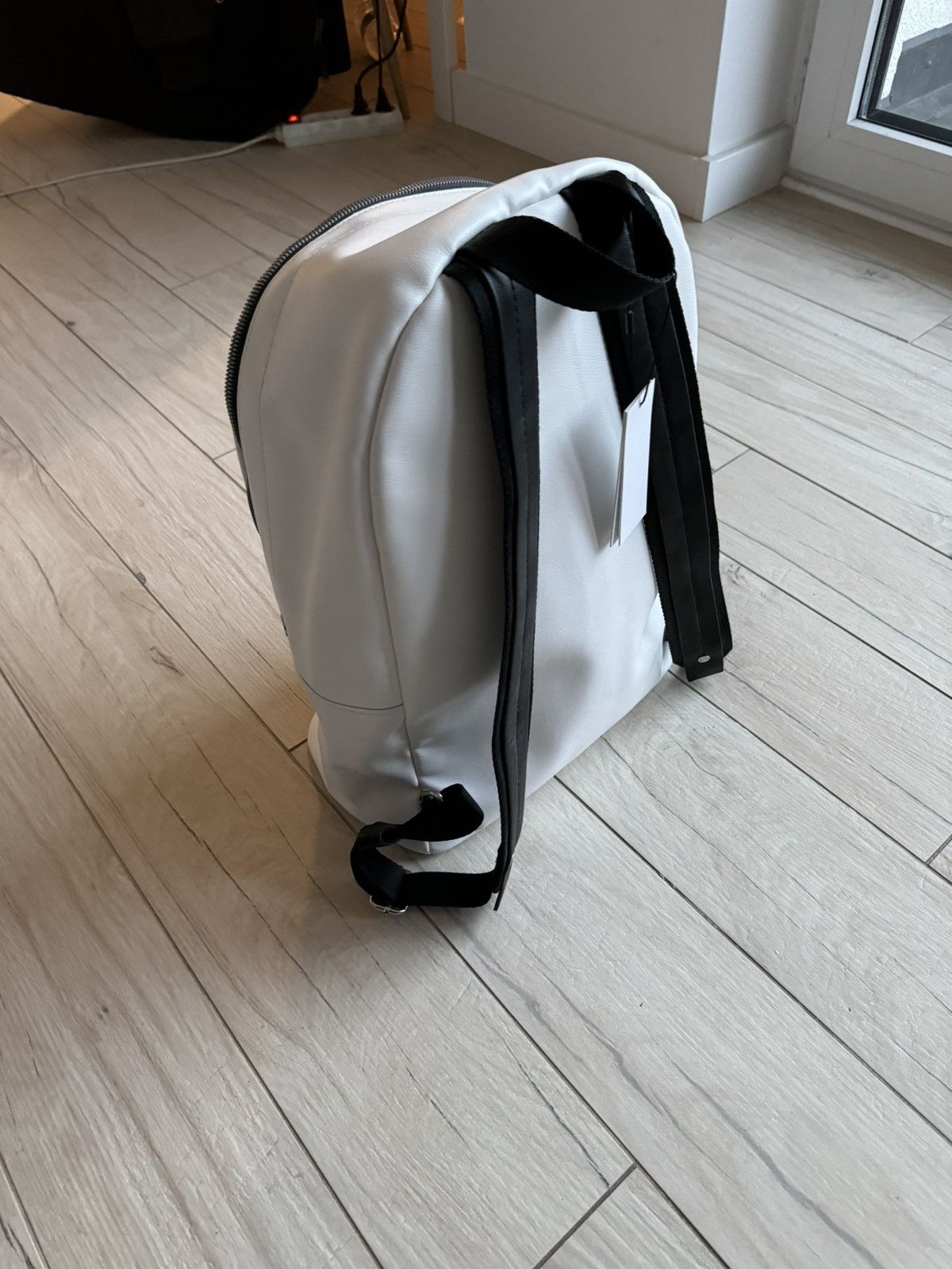 Calvin Klein 205W39NYC Calvin Klein X Andy Warhol New York Bridge White Backpack Size ONE SIZE - 5 Thumbnail