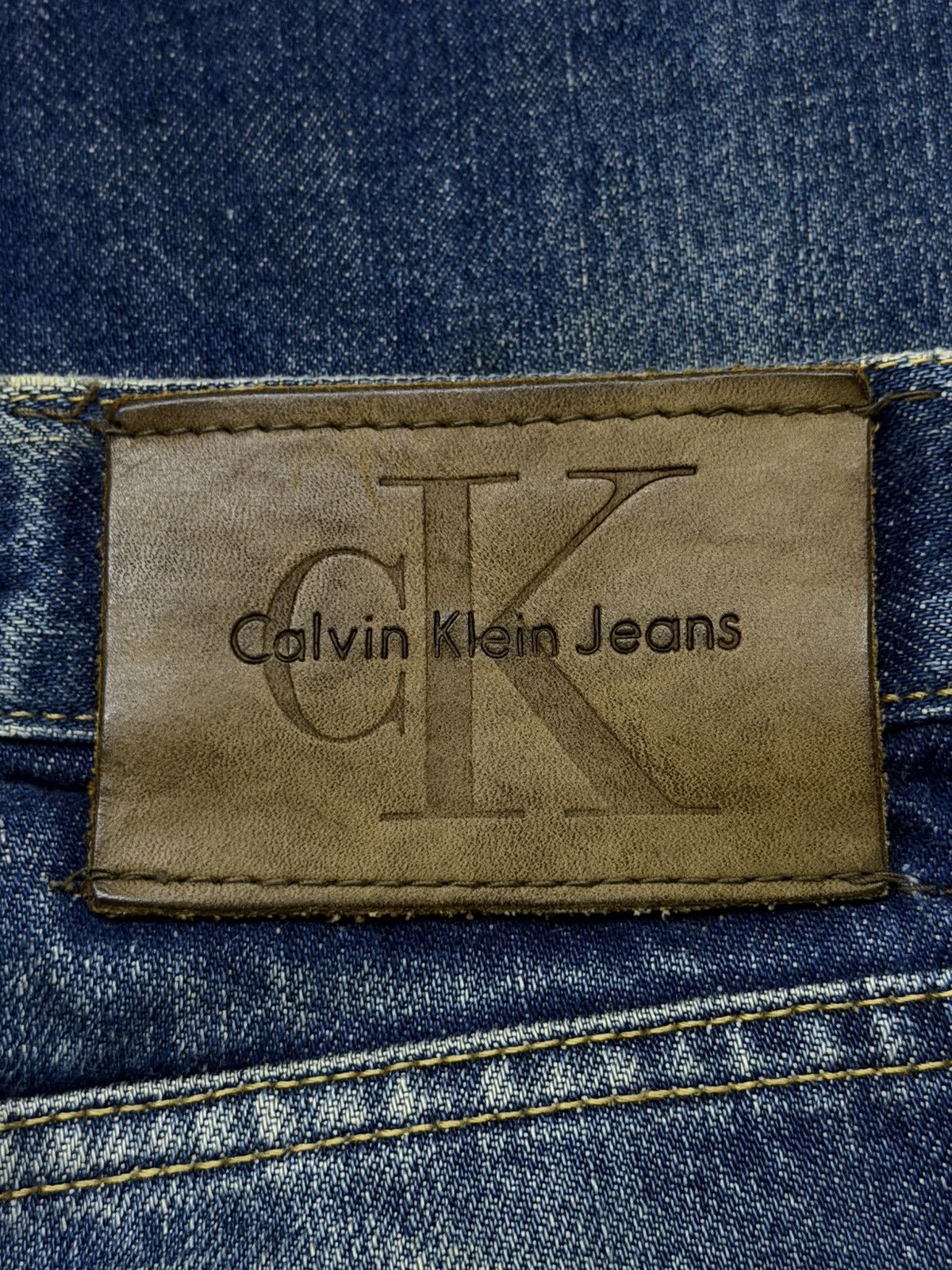 Calvin Klein Vintage Calvin Klein Jeans Japanese Denim | Straight Fit W29 Size US 29 - 13 Thumbnail