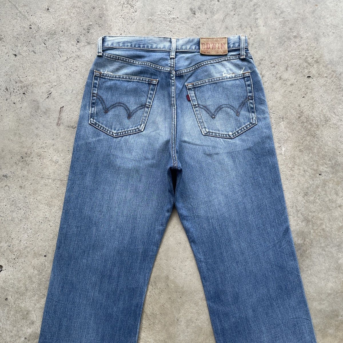 Edwin W30 Vintage Edwin 503 Regular Jeans Faded Denim Pants Size US 30 / EU 46 - 9 Thumbnail