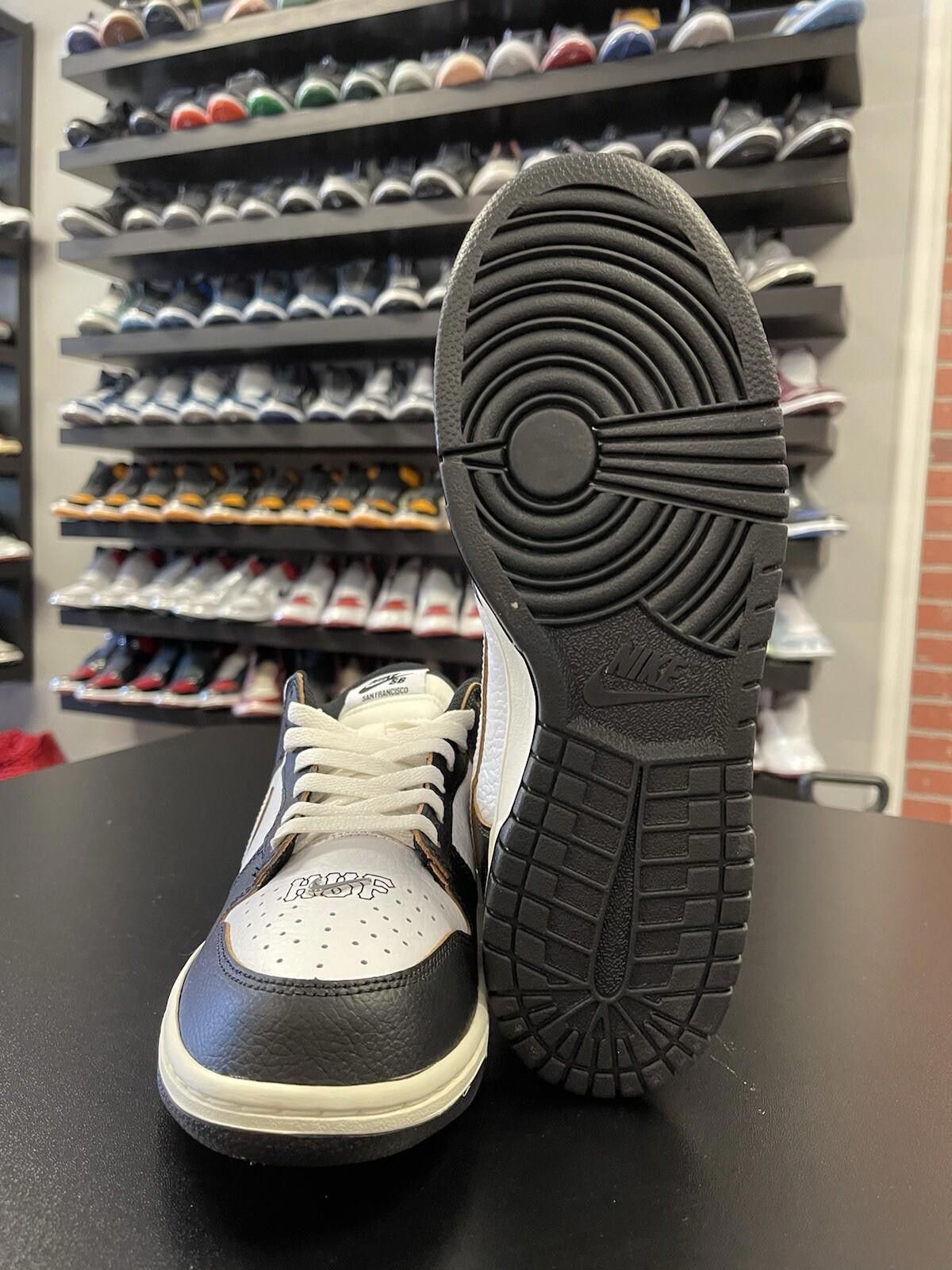 Nike Size 8 - Nike SB Dunk HUF San Francisco Low Mens Black White Size US 8 / EU 41 - 8 Thumbnail