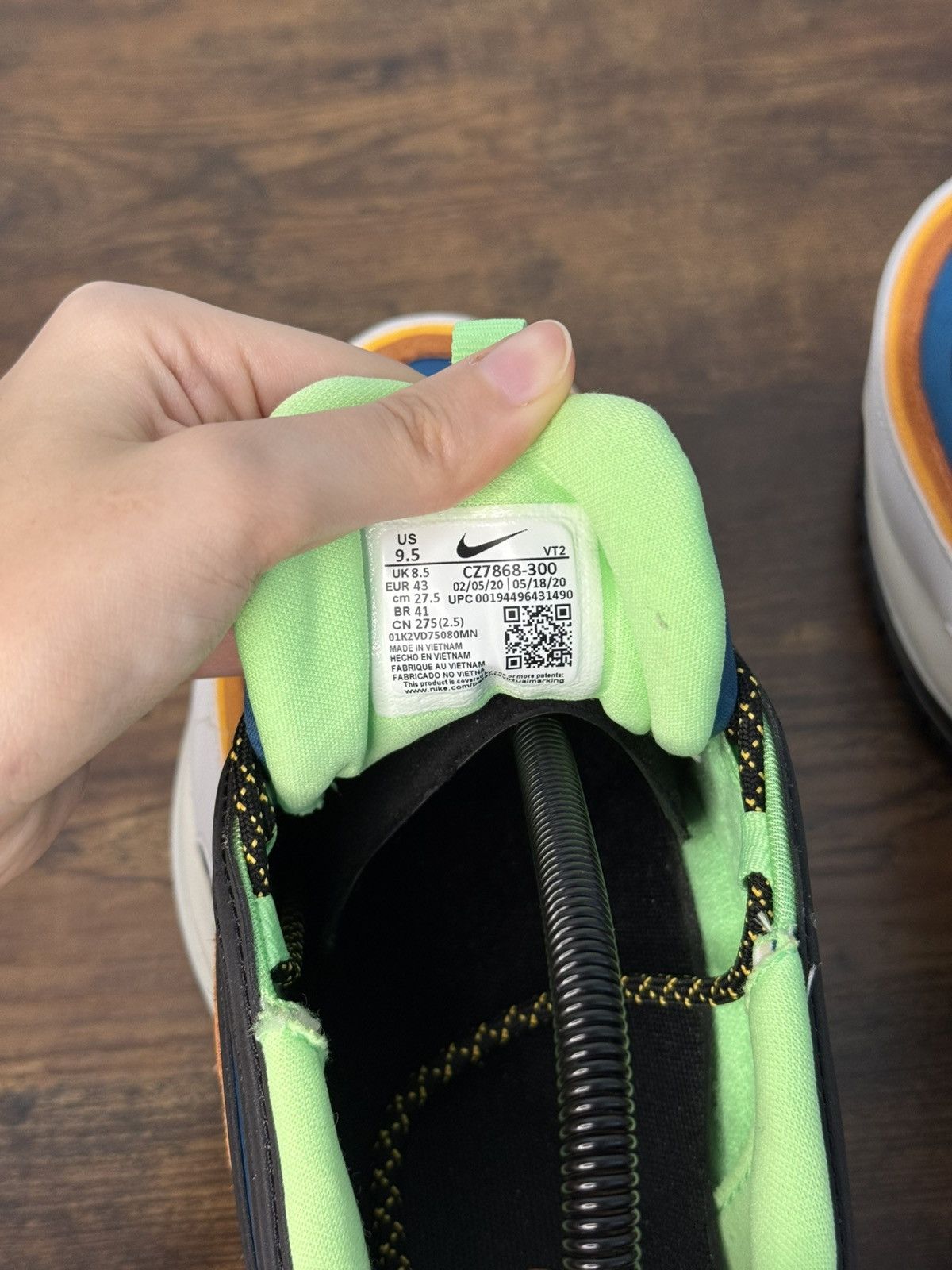 Nike Nike Air Max 97 Green Abyss Illusion Green size 9.5 Size US 9.5 / EU 42-43 - 5 Thumbnail