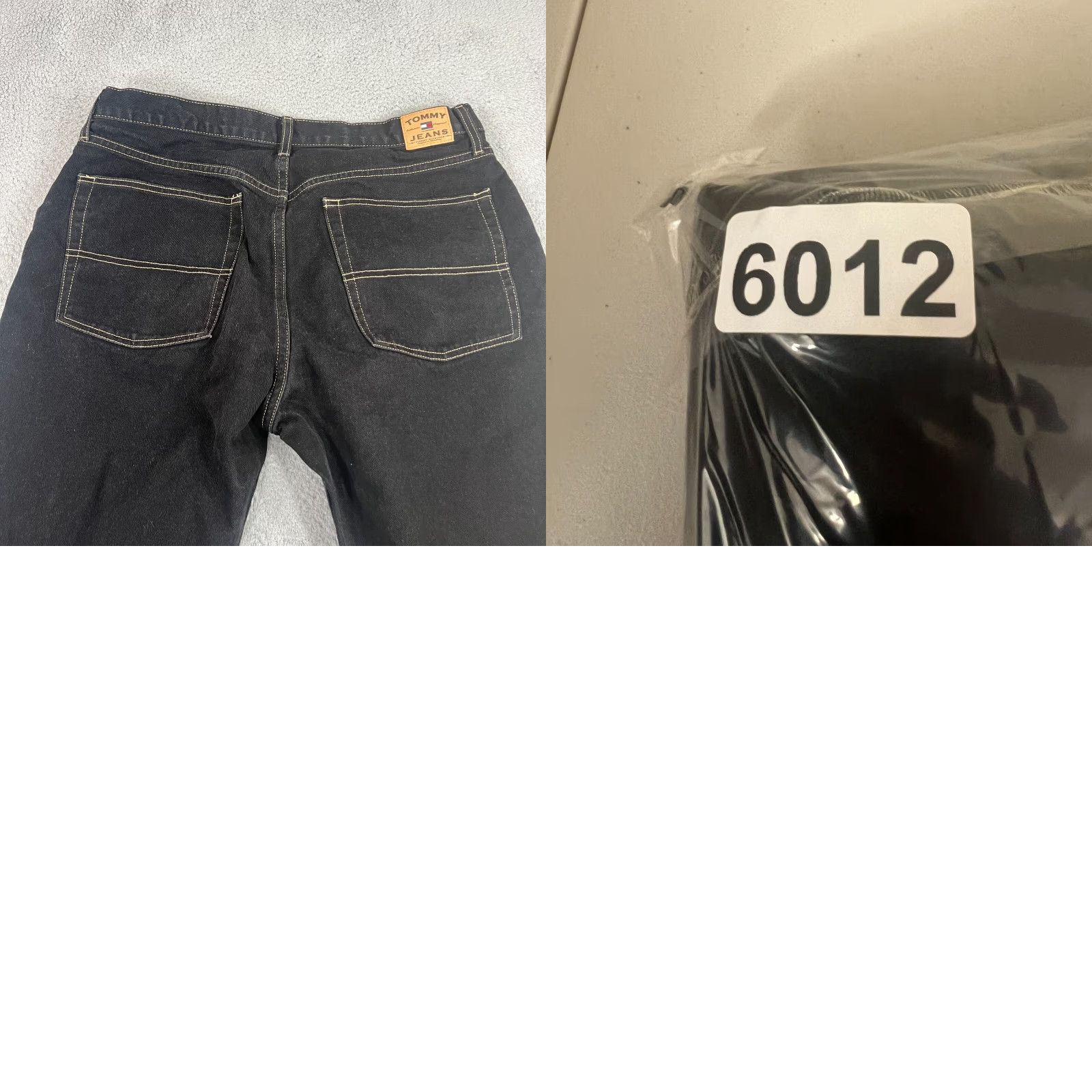 Tommy Hilfiger VINTAGE Tommy Hilfiger Jeans 90s Relaxed Fit Mens 38x32 Black Denim Size US 38 / EU 54 - 8 Thumbnail