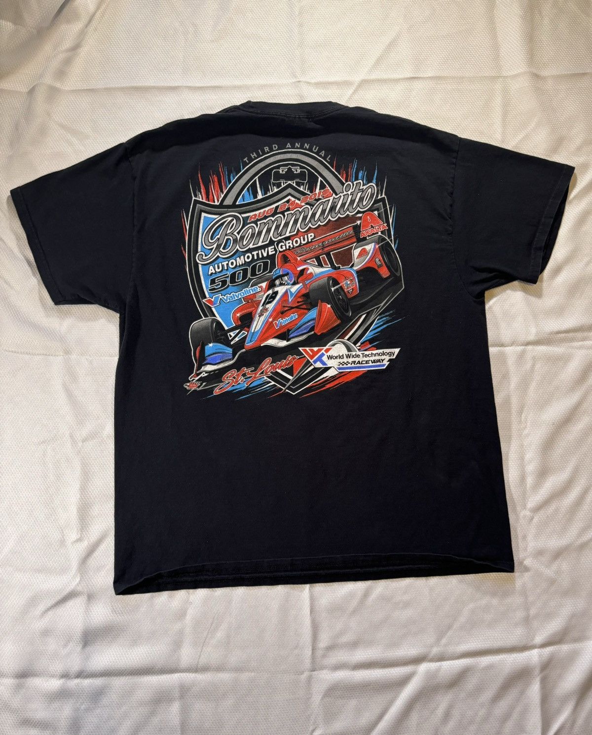NASCAR Nascar “Bommarito 500” Tee (2014) Size US XL / EU 56 / 4 - 3 Thumbnail