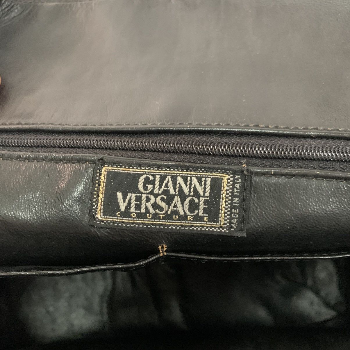 Versace Gianni Versace Red Leather Vintage Rare Handbag Size ONE SIZE - 14 Thumbnail