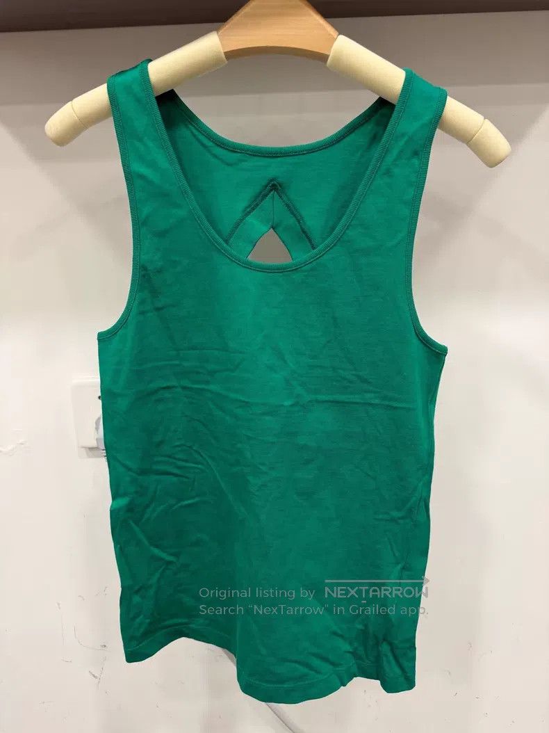 Maison Margiela Maison Margiela Hollow-in green vest on the back Size S / US 4 / IT 40 - 1 Thumbnail
