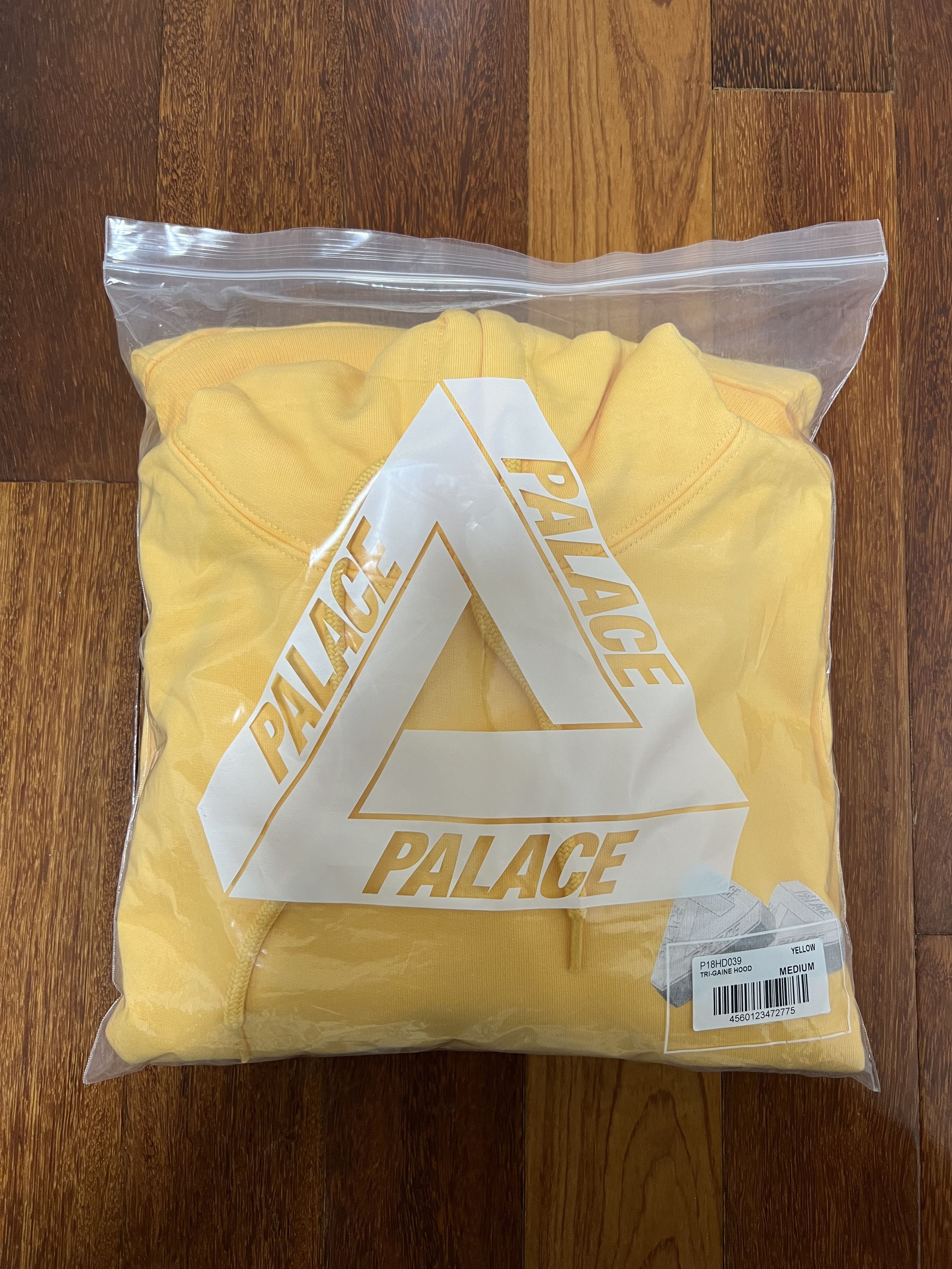 Palace 💚 2020 Palace Tri-Gaine Hoodie Yellow Medium NEW Size US M / EU 48-50 / 2 - 10 Thumbnail