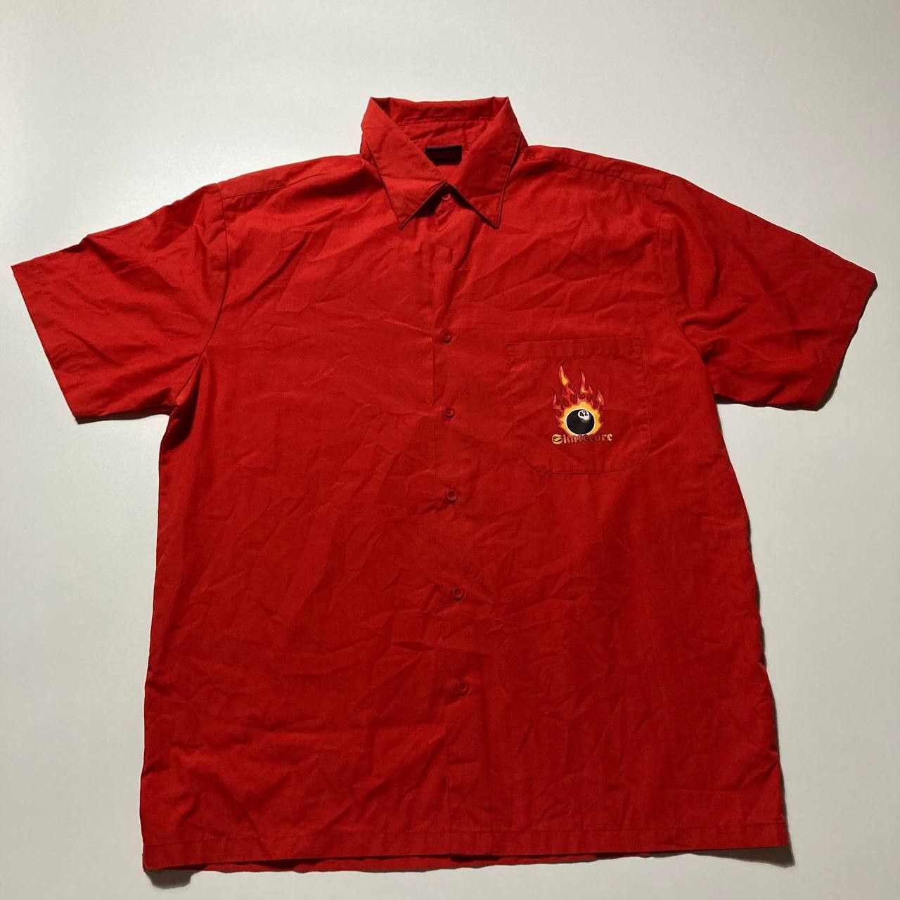 Vintage Vintage Fishbone Skatecore Eightball Skate Surf Shirt Size US L / EU 52-54 / 3 - 2 Thumbnail