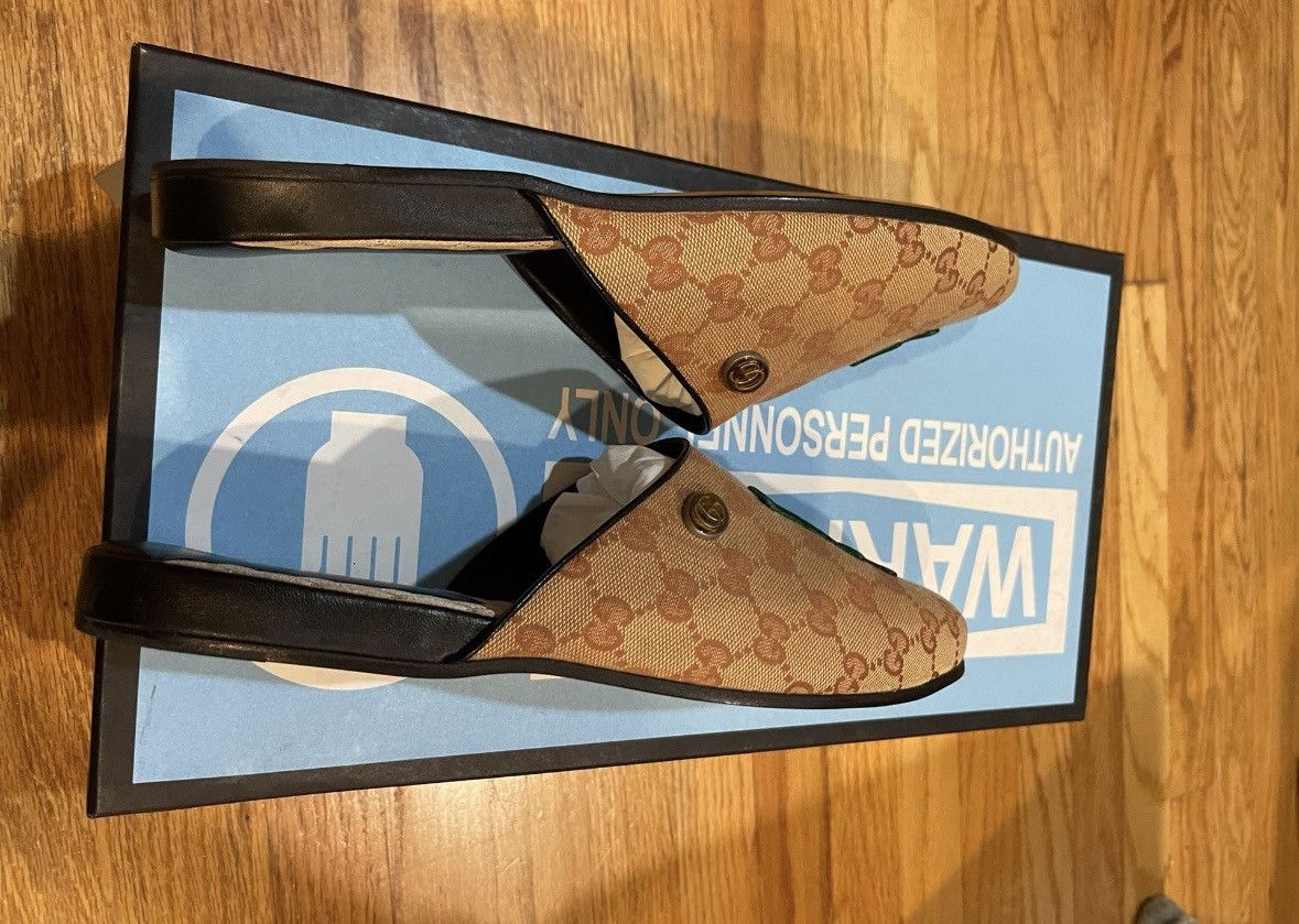 Gucci Gucci exclusive limited LA monogram slide size uk men 8 Size US 8 / EU 41 - 5 Thumbnail
