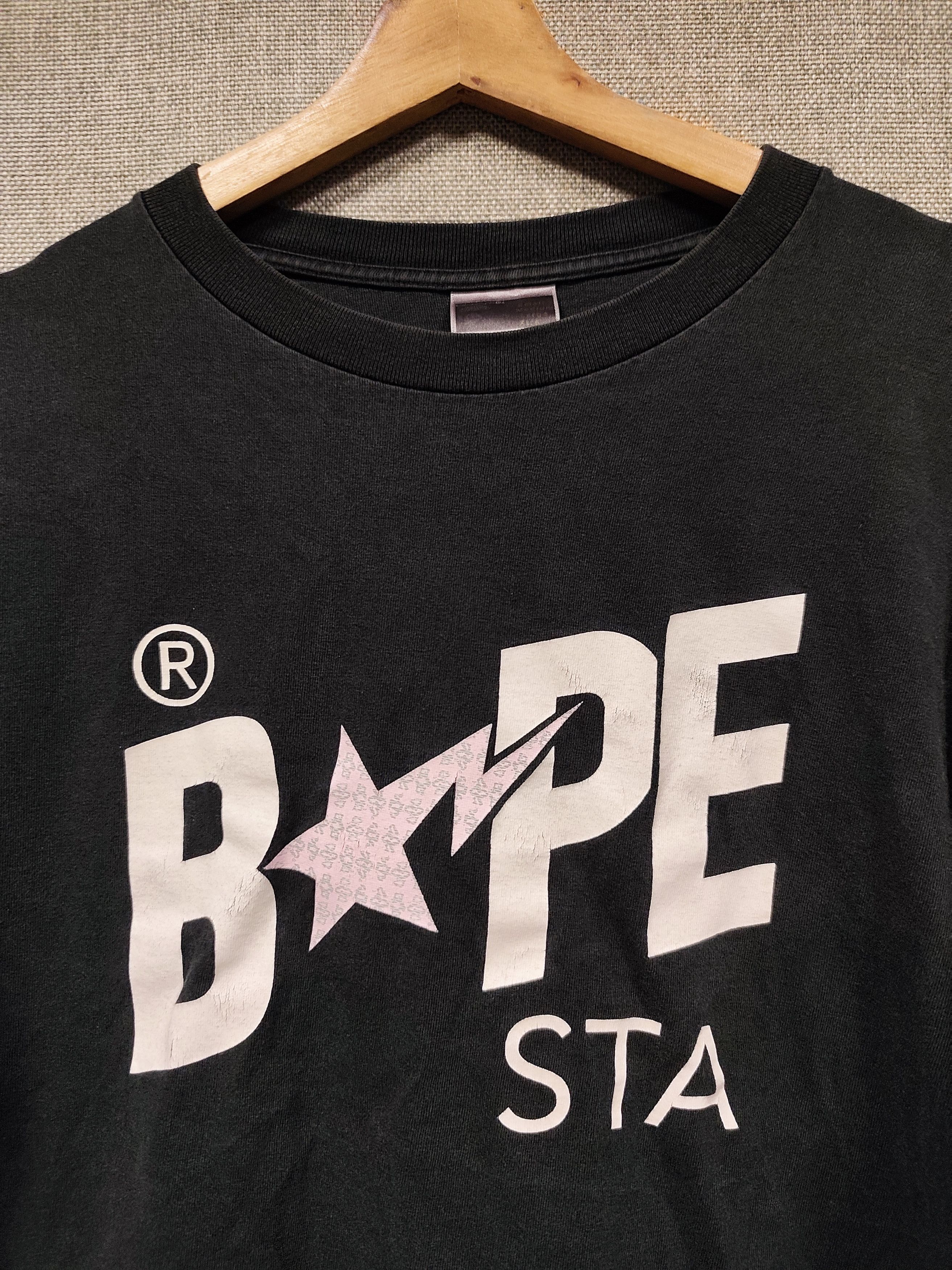 Bape × Vintage Bape Sta Tee Size US XL / EU 56 / 4 - 5 Thumbnail