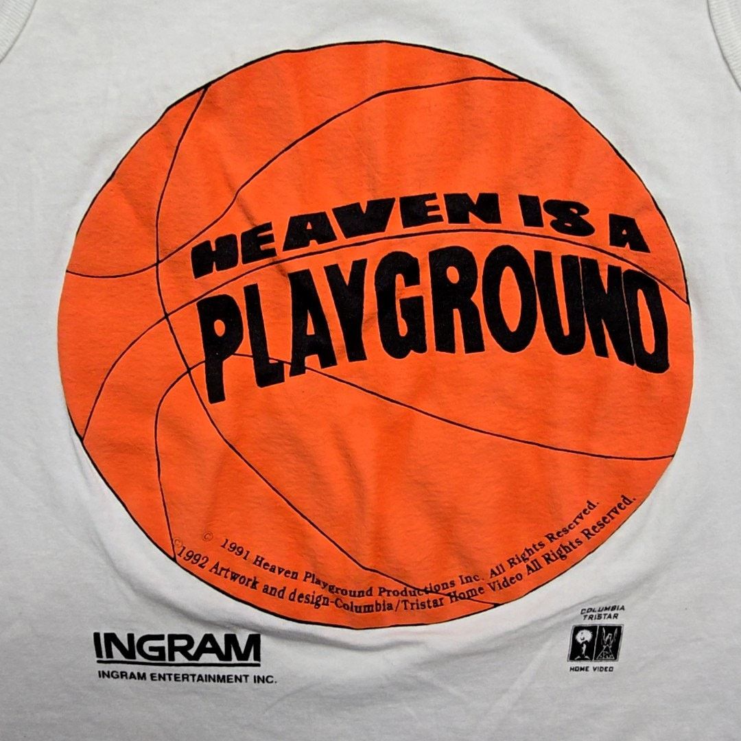 Vintage Vintage Heaven Is A Playground Tank Basketball Movie L Tee Size US L / EU 52-54 / 3 - 2 Thumbnail