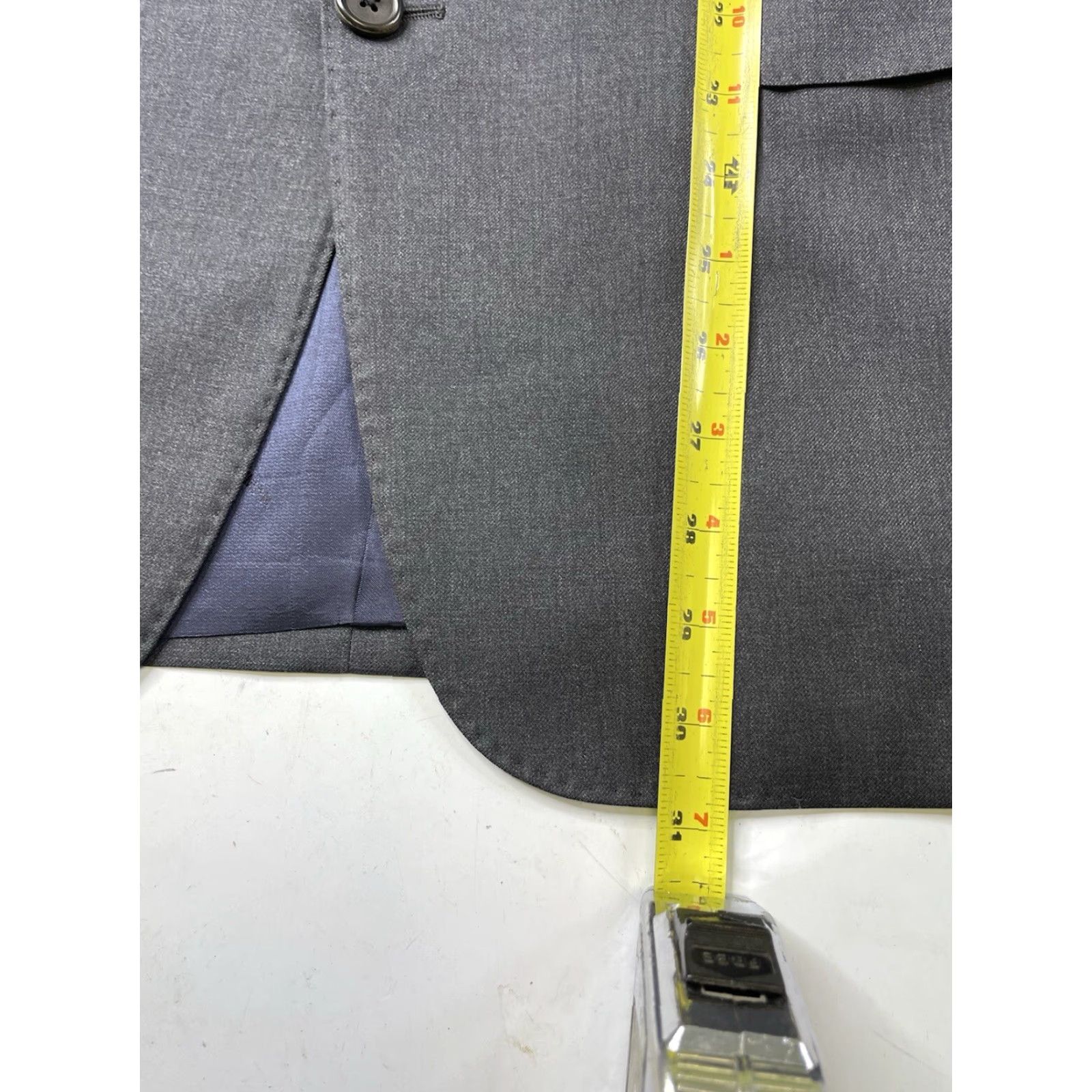 Vintage Hickey Freeman Beacon Traveler Sport Coat Jacket Mens 40R Wool Blazer Size 40R - 6 Thumbnail