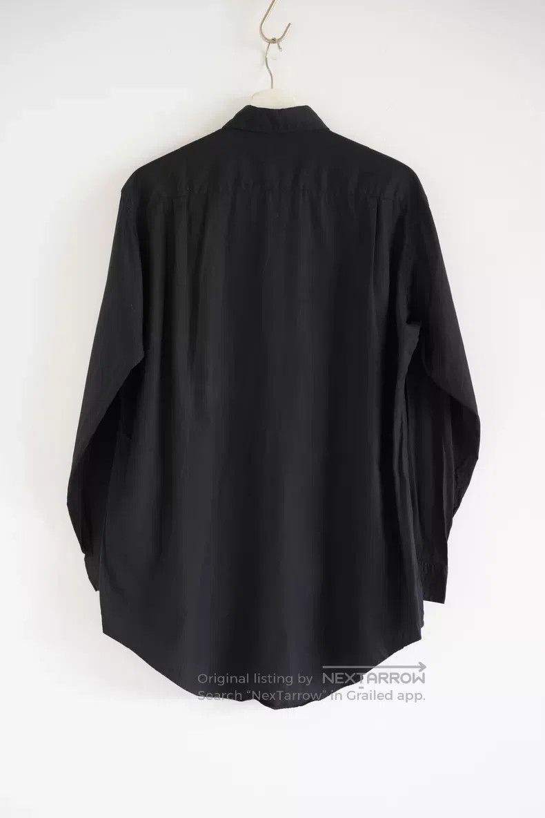 Yohji Yamamoto Yohji Yamamoto 90s button-down black shirt Size US S / EU 44-46 / 1 - 2 Thumbnail