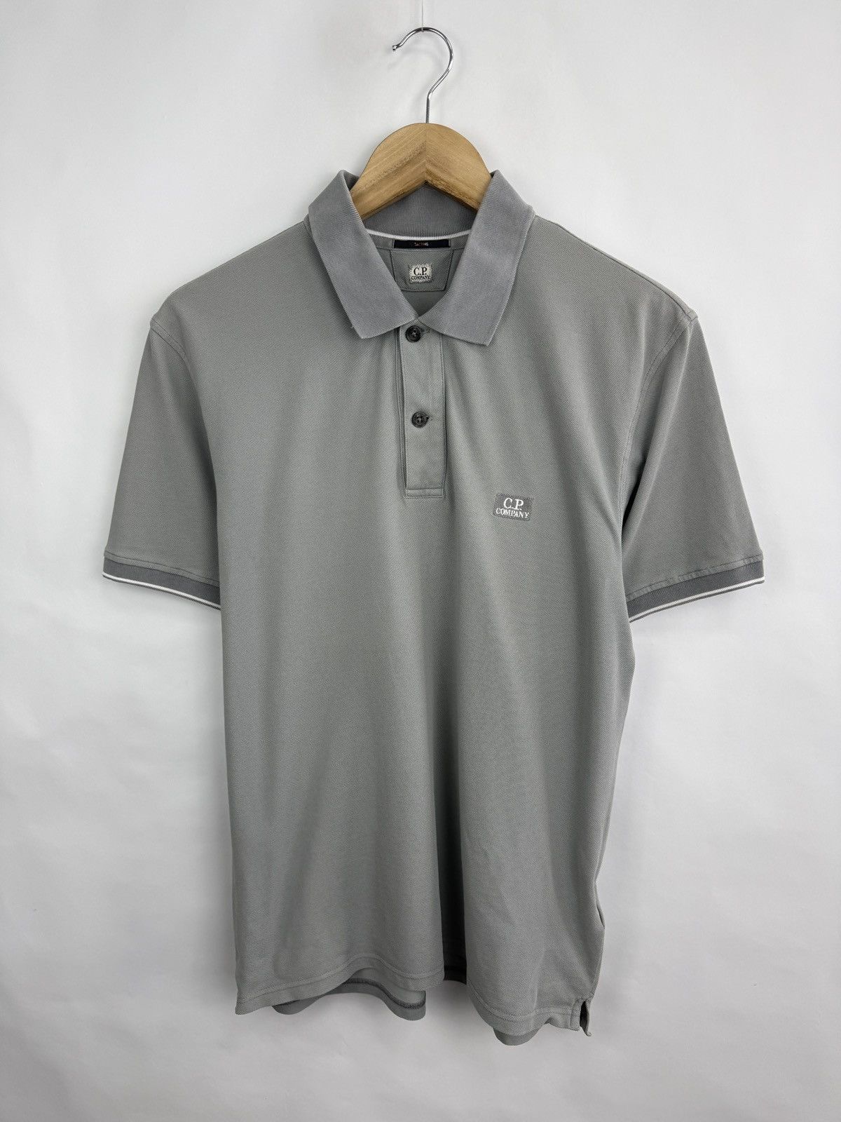 C.P. Company 🇮🇹 Y2K C. P. Company Classic Luxury Polo T-Shirt Rare Retro Size US M / EU 48-50 / 2 - 2 Thumbnail