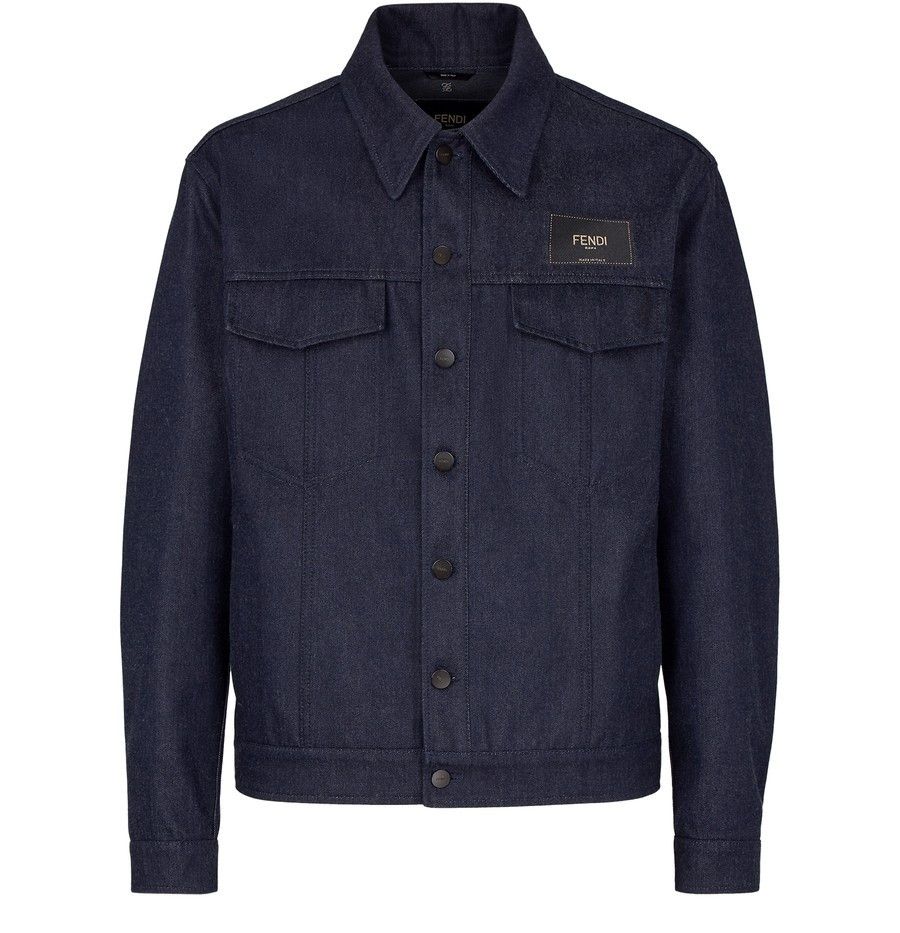 Fendi o1s1wg110125 Jacket in Blue Size US S / EU 44-46 / 1 - 1 Thumbnail