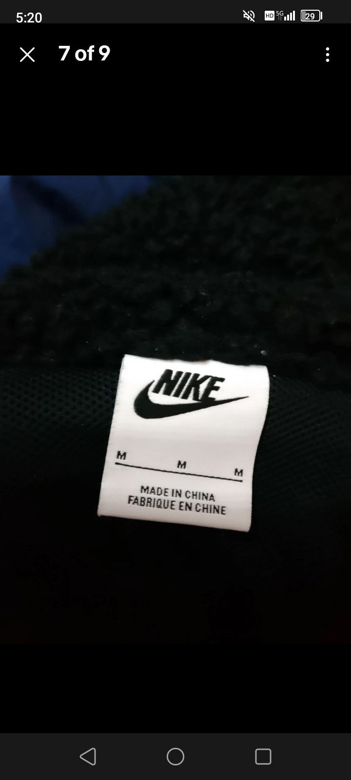 A.P.C. × Nike Nike Big Swoosh Sherpa Fleece Jacket Size US M / EU 48-50 / 2 - 2 Thumbnail