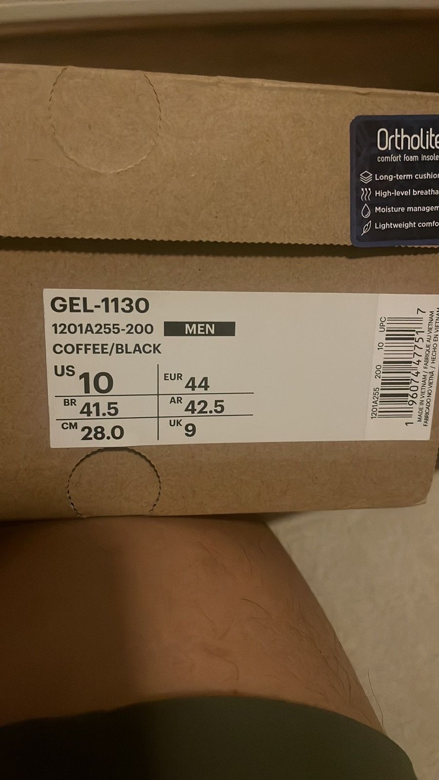 Asics RARE - ASICS Gel 1130 Coffee/Black - US 10 Size US 10 / EU 43 - 13 Thumbnail