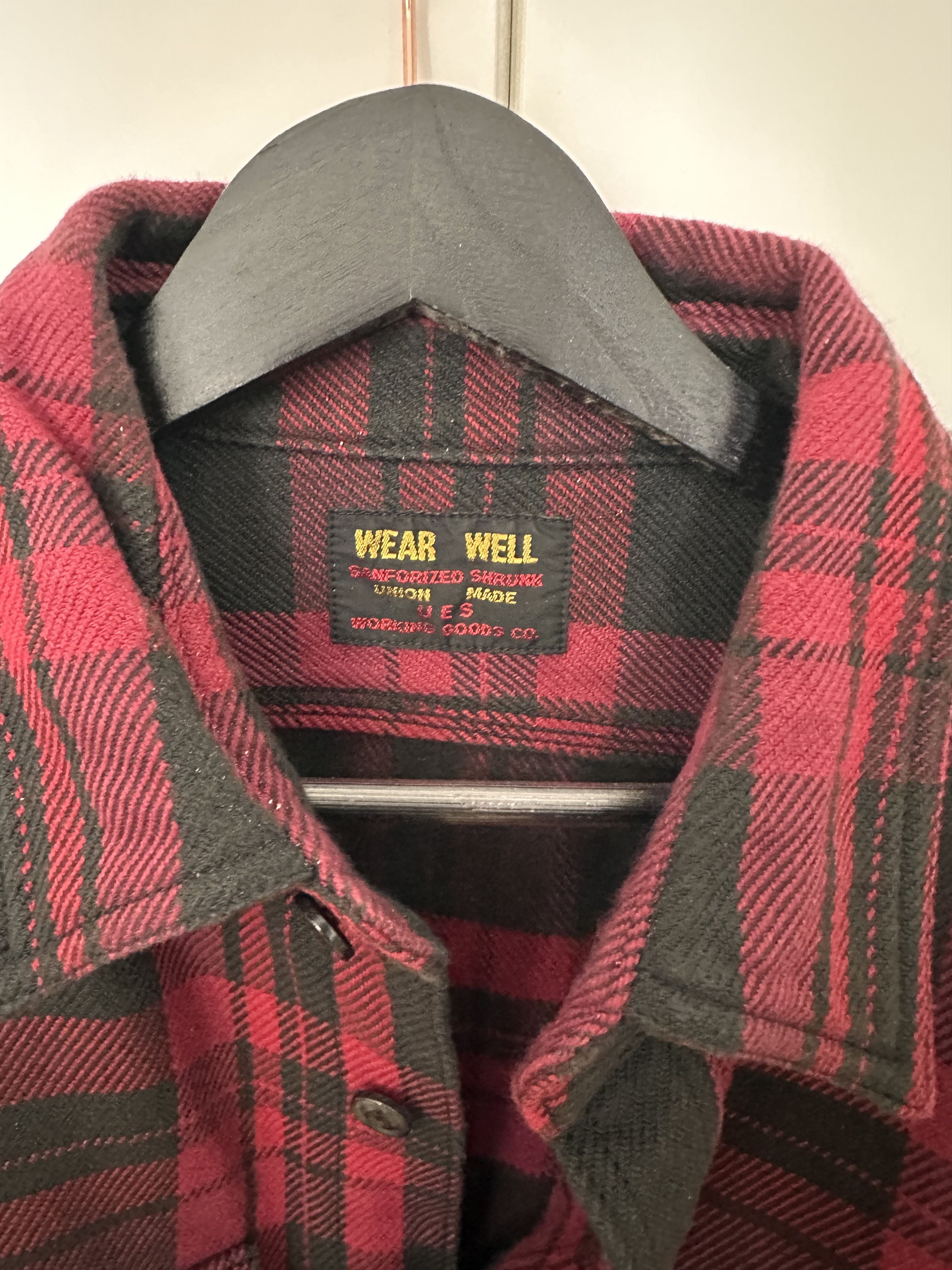UES Clothing UES 502355 Extra Heavy Flannel Shirt – Red, Size 3/L Size US L / EU 52-54 / 3 - 2 Thumbnail