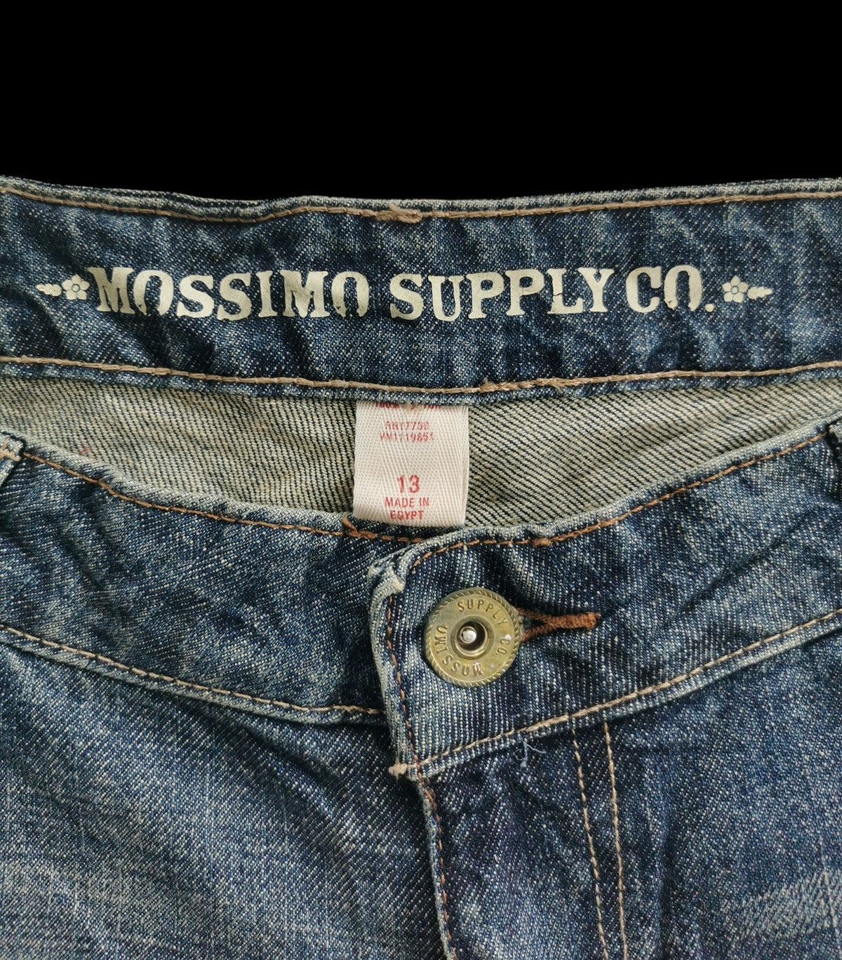 Massimo Osti Mossimo Supply Bootcuts Jeans Size 34" / US 12 / IT 48 - 8 Thumbnail