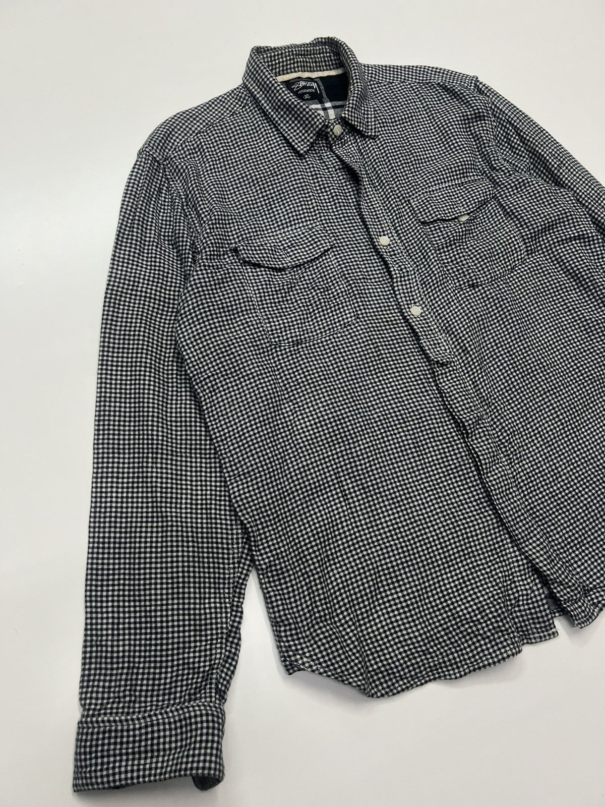 Stussy 🔥STUSSY AUTHENTIC FLANNEL Size US XL / EU 56 / 4 - 2 Thumbnail