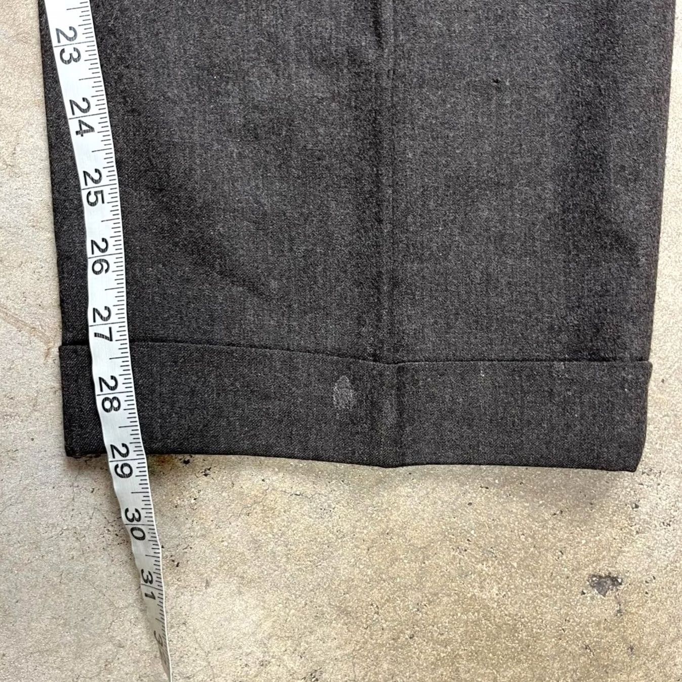 Brooks Brothers VINTAGE Brooks Brothers trousers 34x29 brown wool pleated 80s Talon zipper Size US 34 / EU 50 - 4 Thumbnail