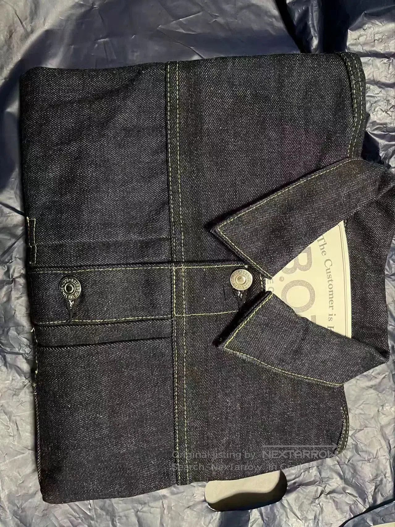BOTTER BOT Bridge of Times Raw Denim Set. Size US L / EU 52-54 / 3 - 2 Thumbnail