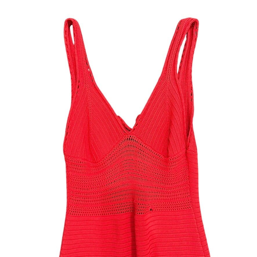 Ronny Kobo Ronny Kobo x RTR Crochet Dress in Orange, Size M Size M / US 6-8 / IT 42-44 - 5 Thumbnail
