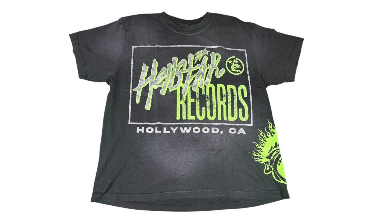 HELLSTAR Hellstar Studios Records Remix Black T-Shirt Size US M / EU 48-50 / 2 - 1 Thumbnail