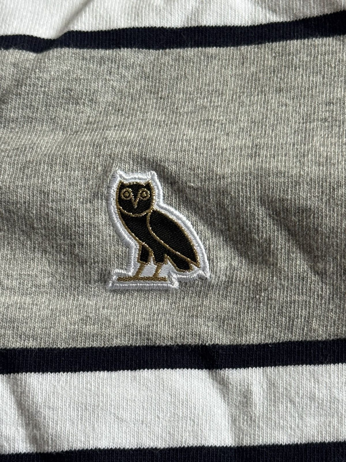 Drake OVO by Drake M/size striped rugby sweatshirt jumper pullover Size US M / EU 48-50 / 2 - 9 Thumbnail