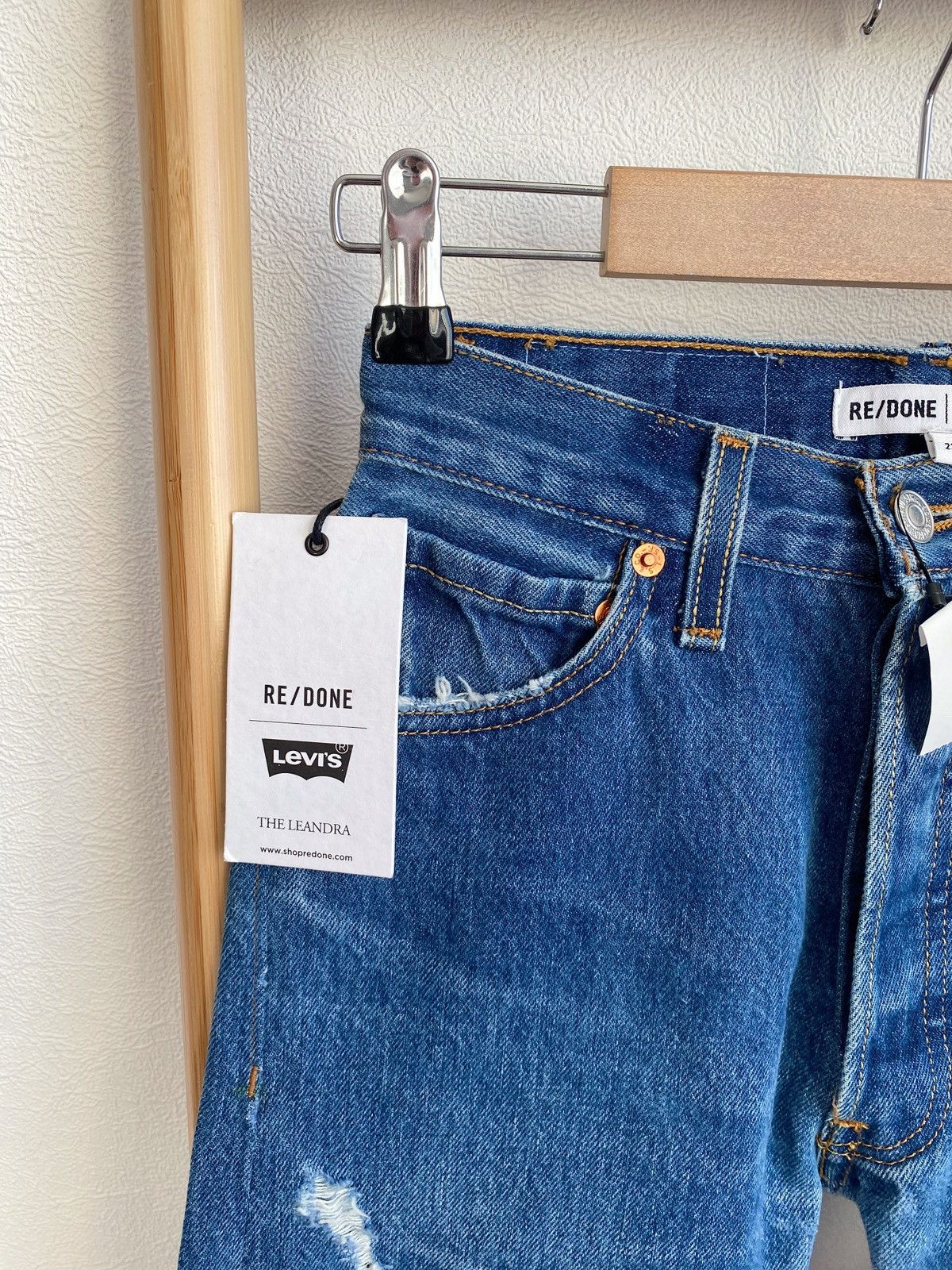 Levi's × RE/DONE Levi’s x Re/Done The Leandra Jeans Size 23" - 9 Thumbnail