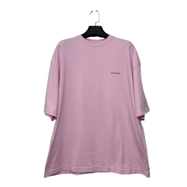 Balenciaga Balenciaga Pink logo short sleeve Size US XS / EU 42 / 0 - 1 Thumbnail
