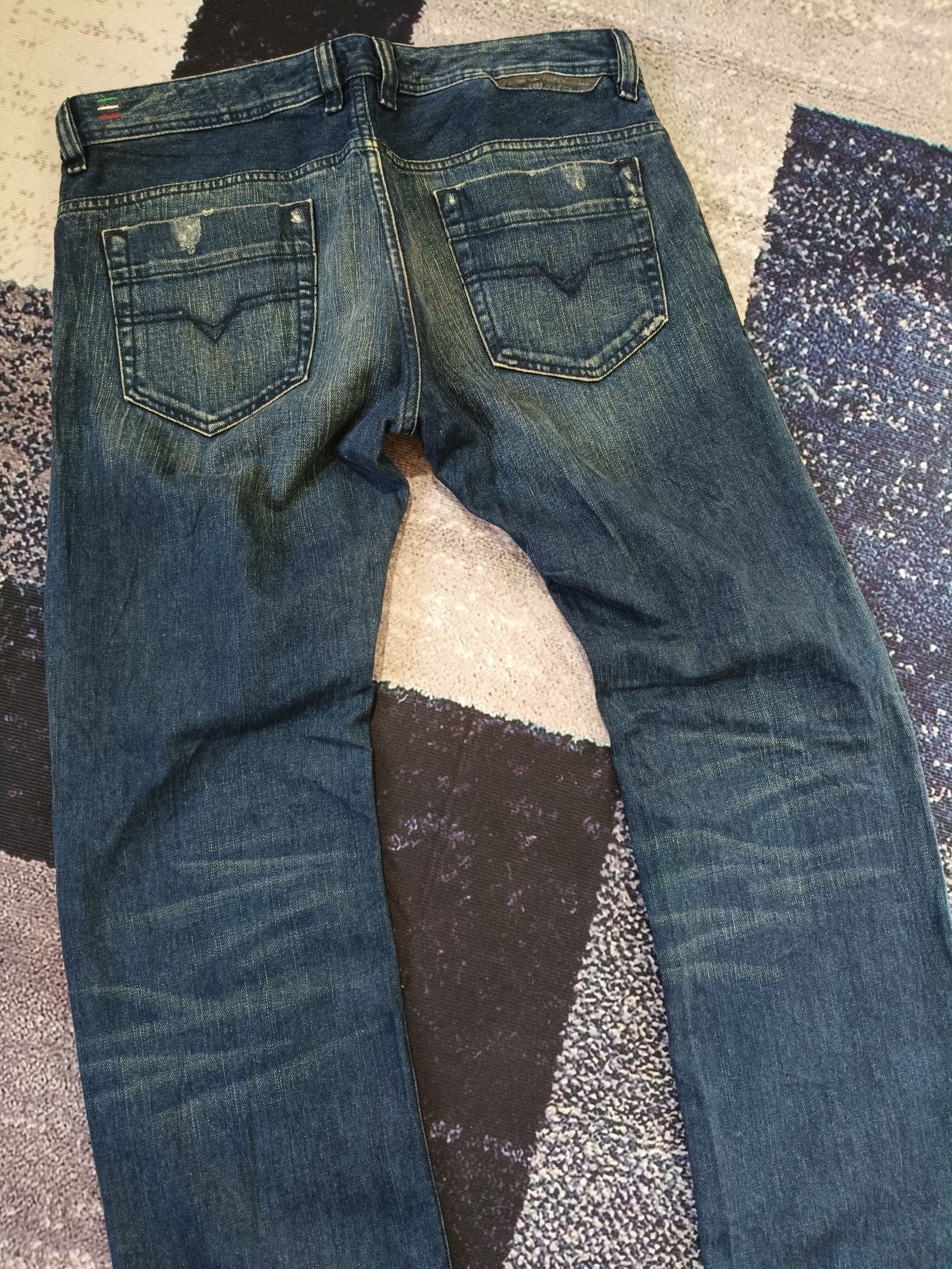 Diesel Diesel SAFADO Blue Jeans Size US 35 - 5 Thumbnail