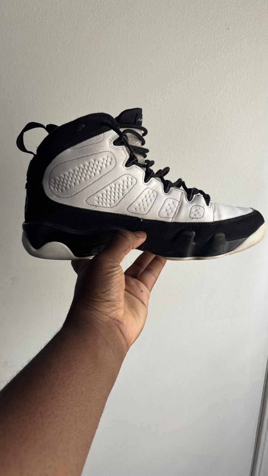 Jordan Brand Air Jordan 9 Retro "University Blue” Size US 9.5 / EU 42-43 - 3 Thumbnail