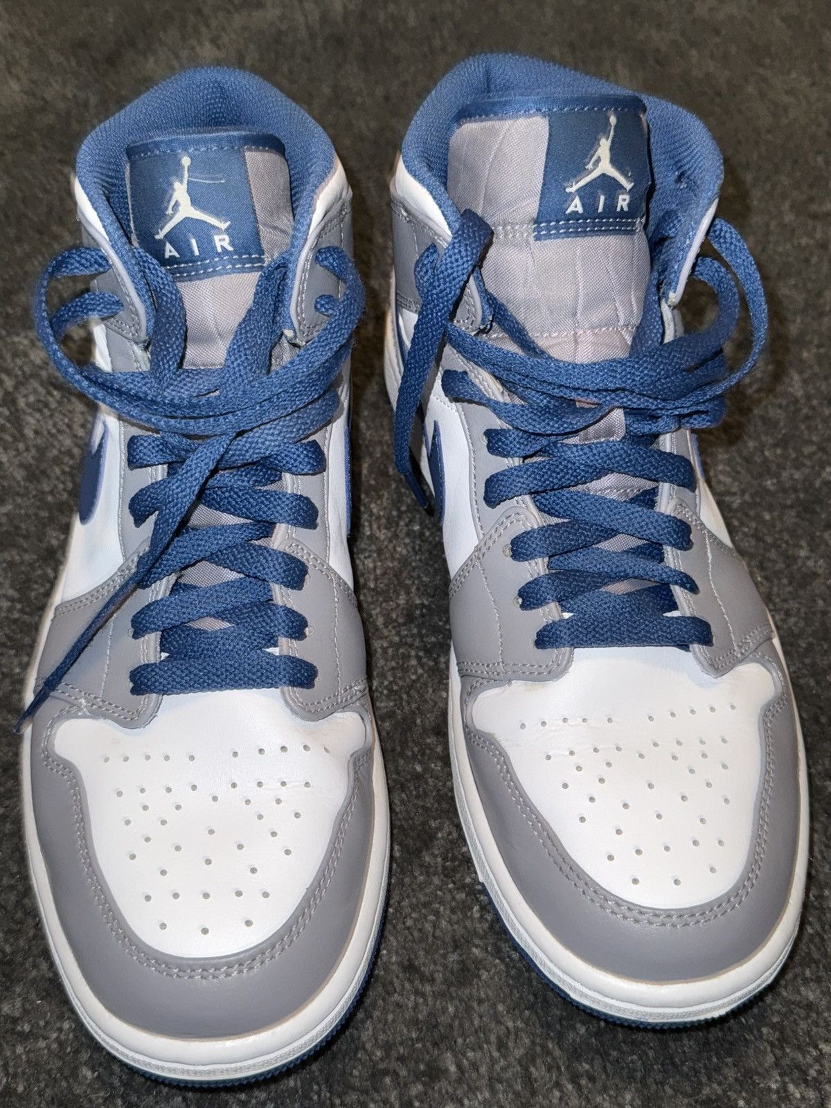 Nike Air Jordan 1 ‘Cement True Blue’ Size US 10 / EU 43 - 1 Thumbnail