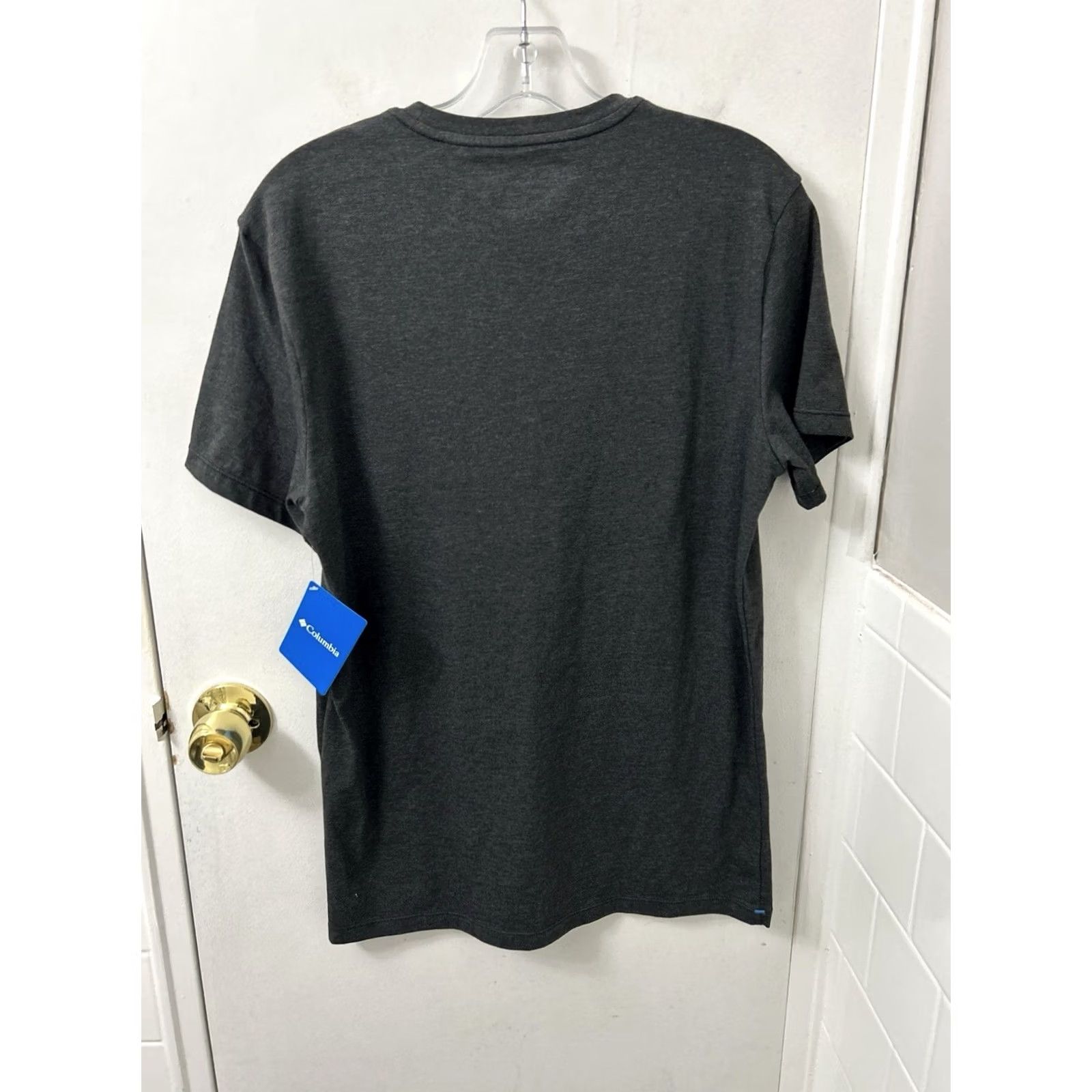 Vintage VINTAGE: No Columbia Shirt Mens M Charcoal Heather Gray Logo S/S NWT Size US M / EU 48-50 / 2 - 7 Thumbnail