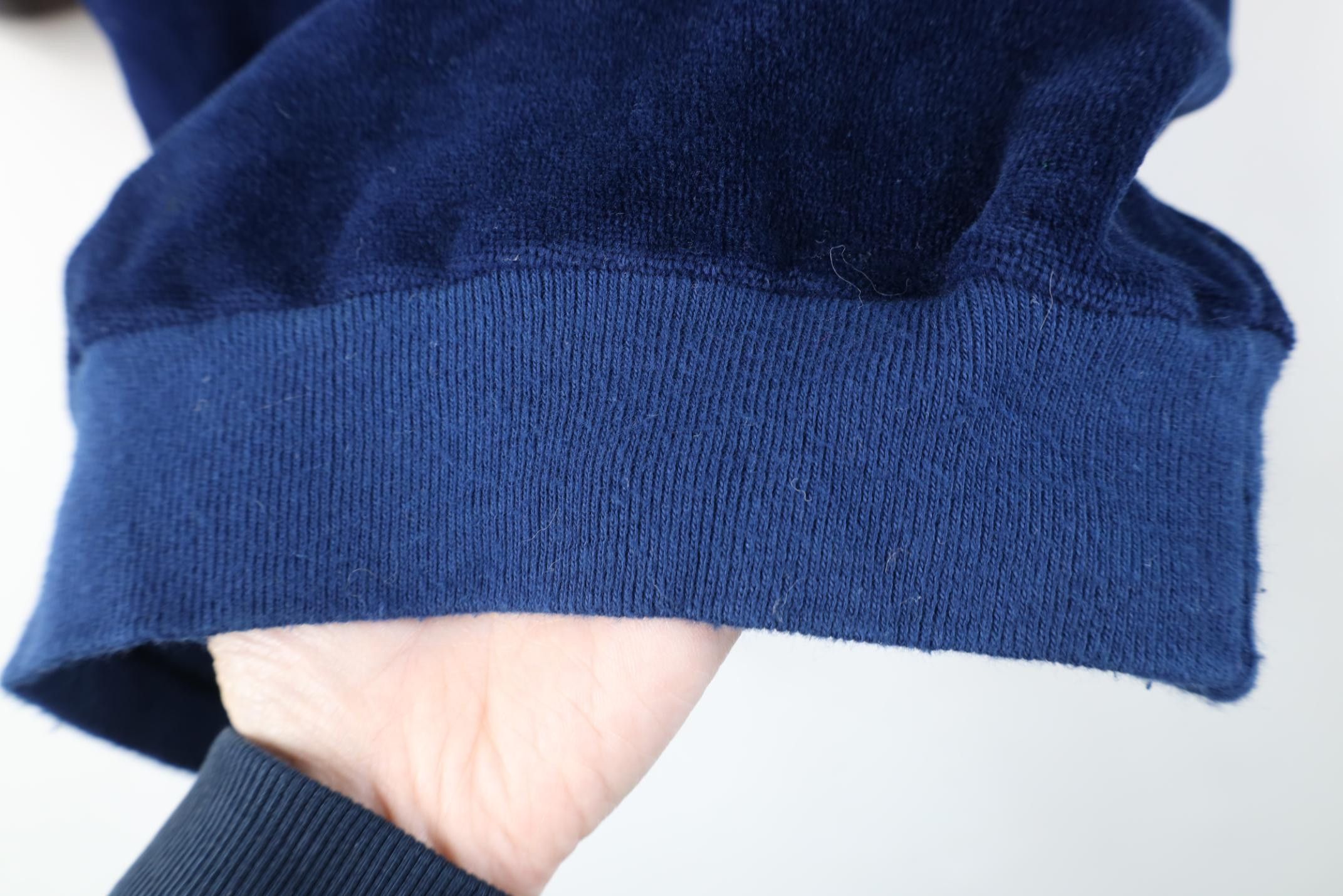 Vintage Vintage 70s Streetwear Velvet Short Sleeve Sweater USA Size US S / EU 44-46 / 1 - 8 Thumbnail