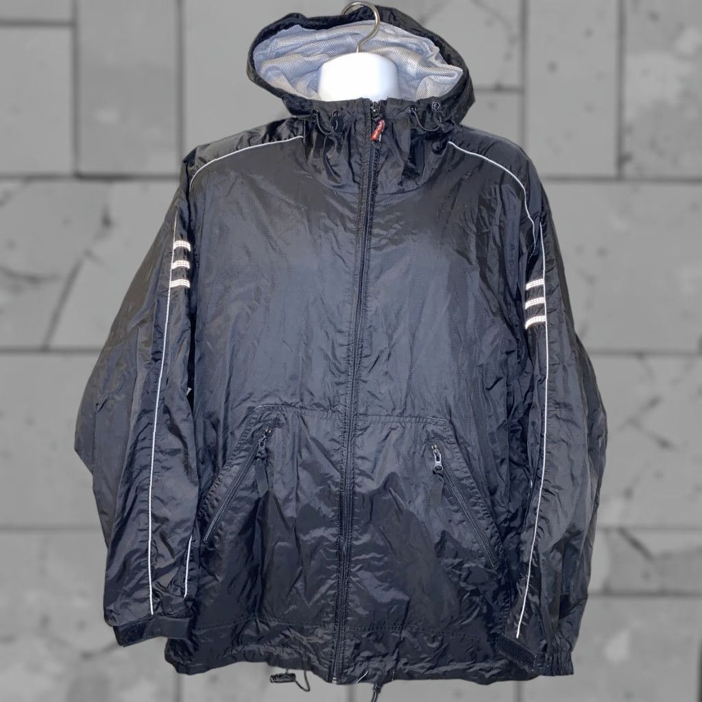 Levi's Levi’s Jacket Mens XL Black Nylon Rain Full Zip Size US XL / EU 56 / 4 - 1 Thumbnail