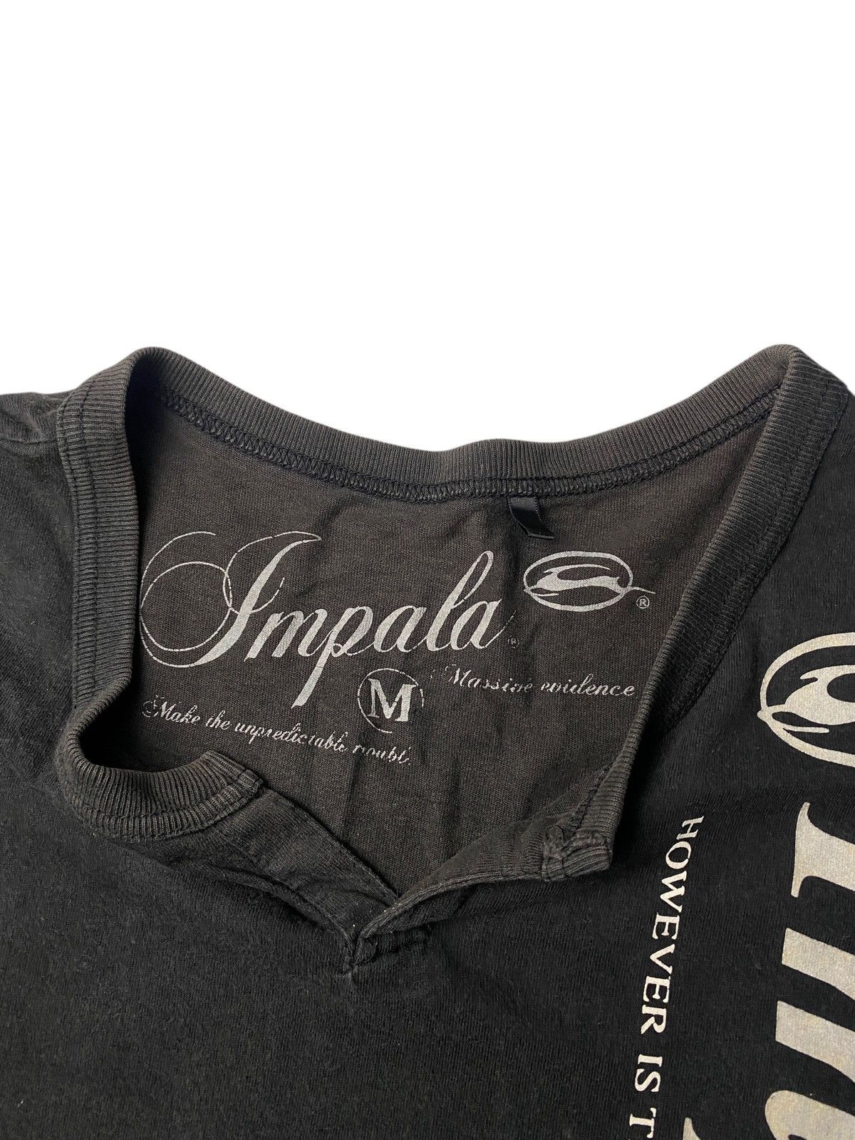 Hysteric Glamour 2000's Impala Sunfaded Tribal Japan Poem AShirt Size US M / EU 48-50 / 2 - 5 Thumbnail