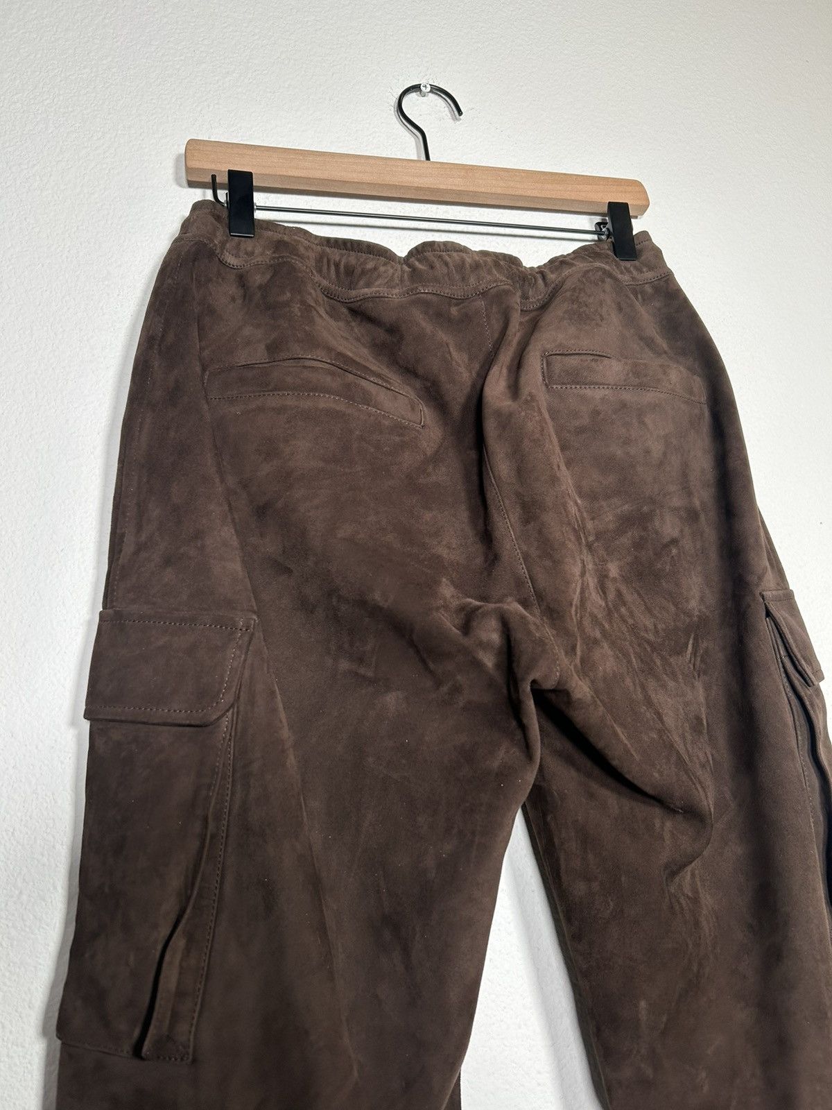Frame MSRP: $995 Leather Suede Joggers Size US 30 / EU 46 - 7 Thumbnail