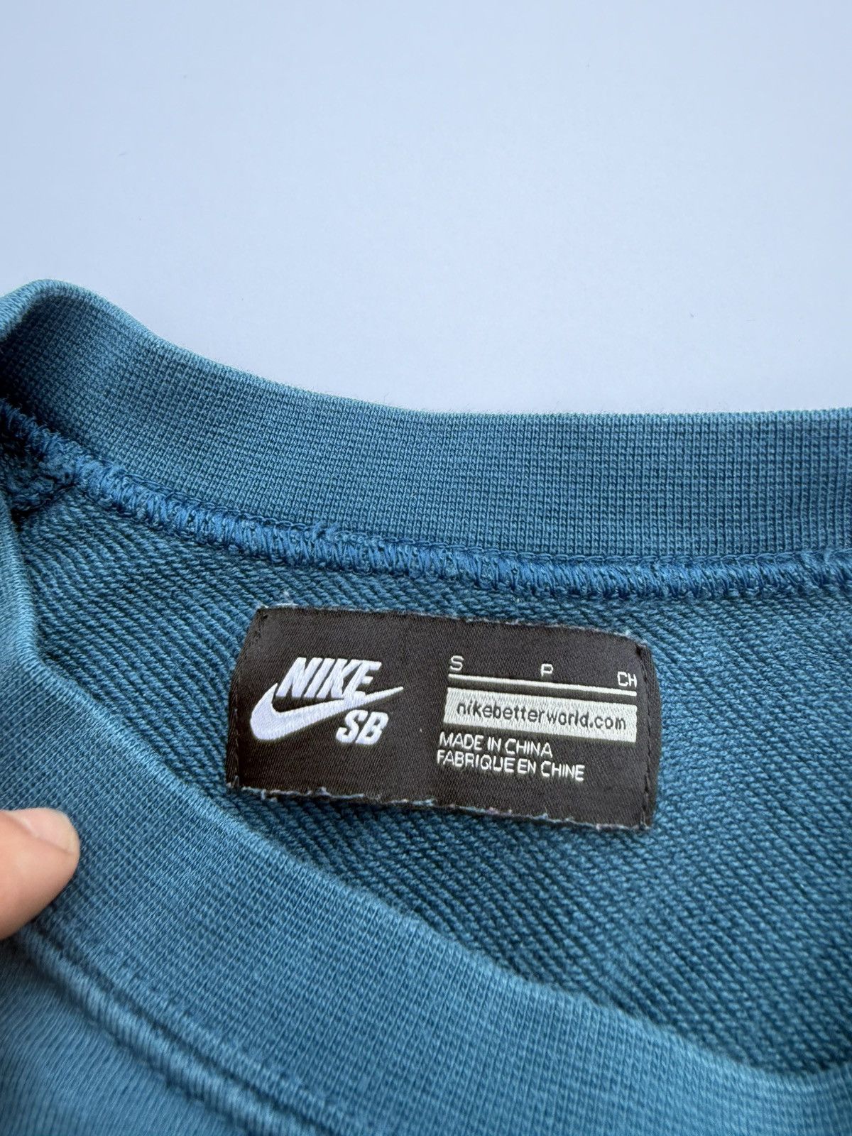 Nike Nike Men's Teal Crewneck Sweater Size US S / EU 44-46 / 1 - 5 Thumbnail