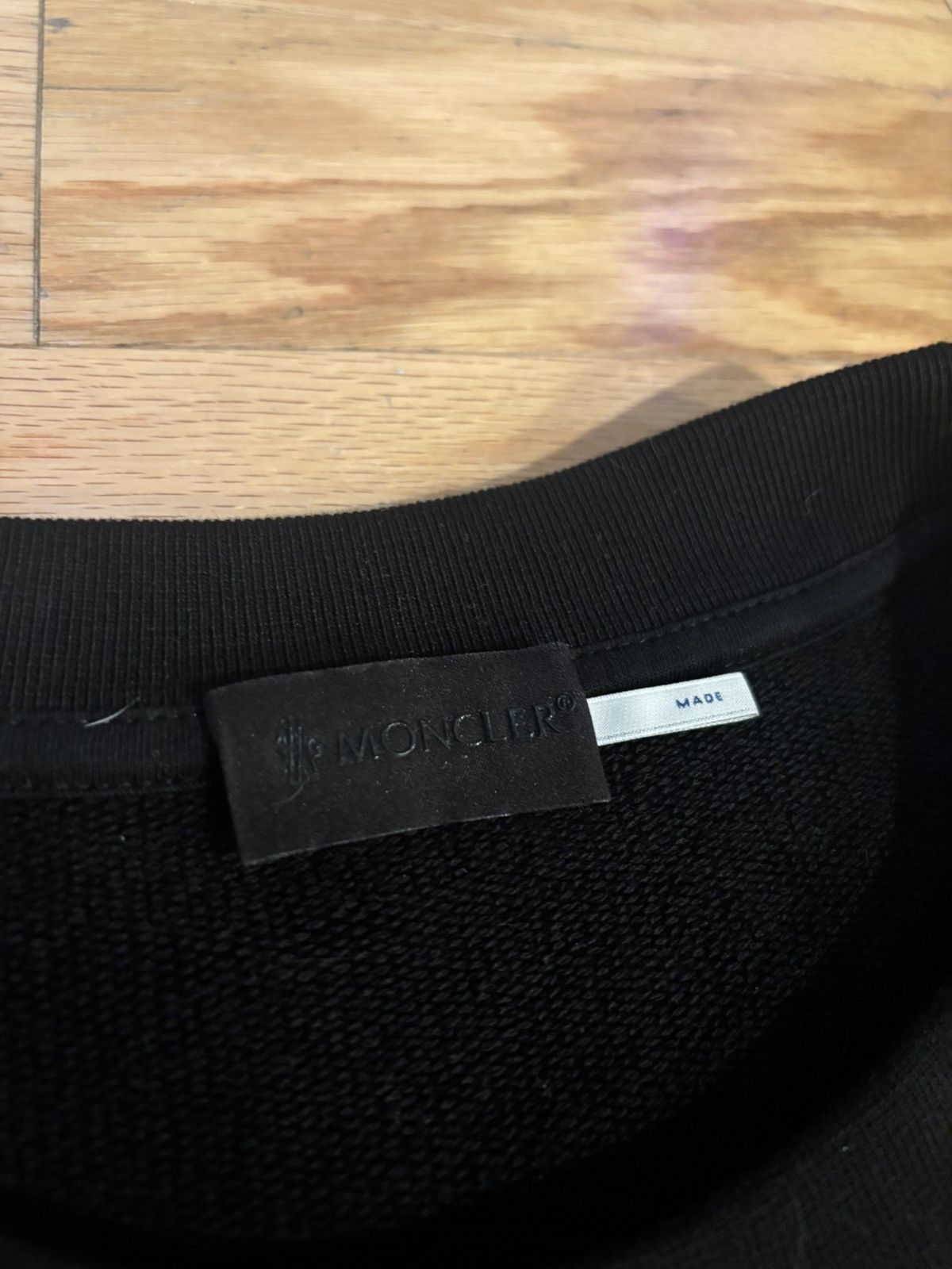 Moncler Moncler embroidered logo sweatshirt Size US M / EU 48-50 / 2 - 3 Thumbnail