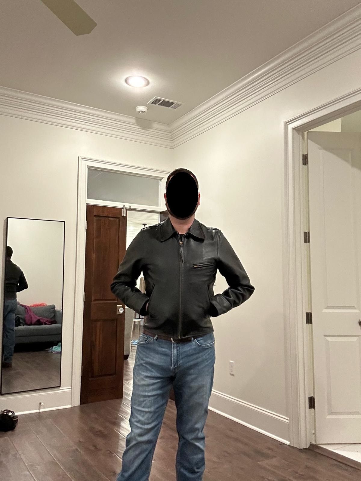 Other Lost Worlds Ryder leather jacket – Black Horsehide – Size 40 Size US M / EU 48-50 / 2 - 8 Thumbnail